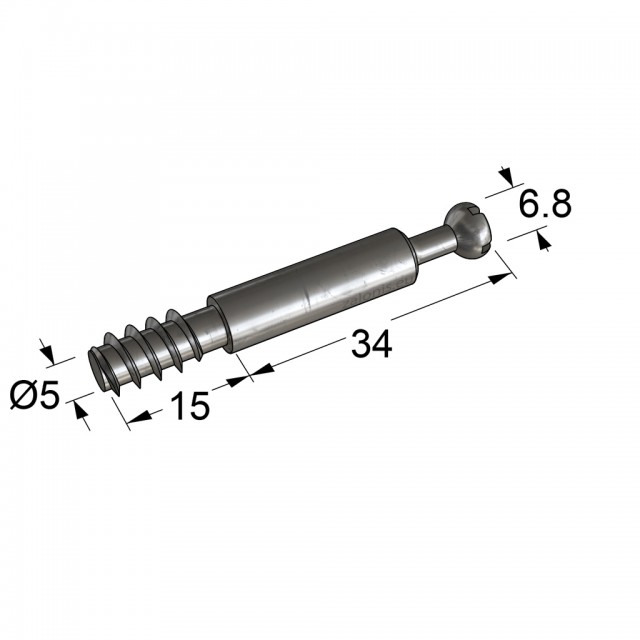 CONNECTING BOLT / D.5 B34 L15